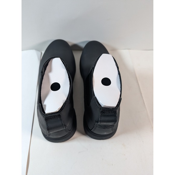 Carhartt Mens Black Leather Waterproof Slip On Ankle Boots Size 11.5
